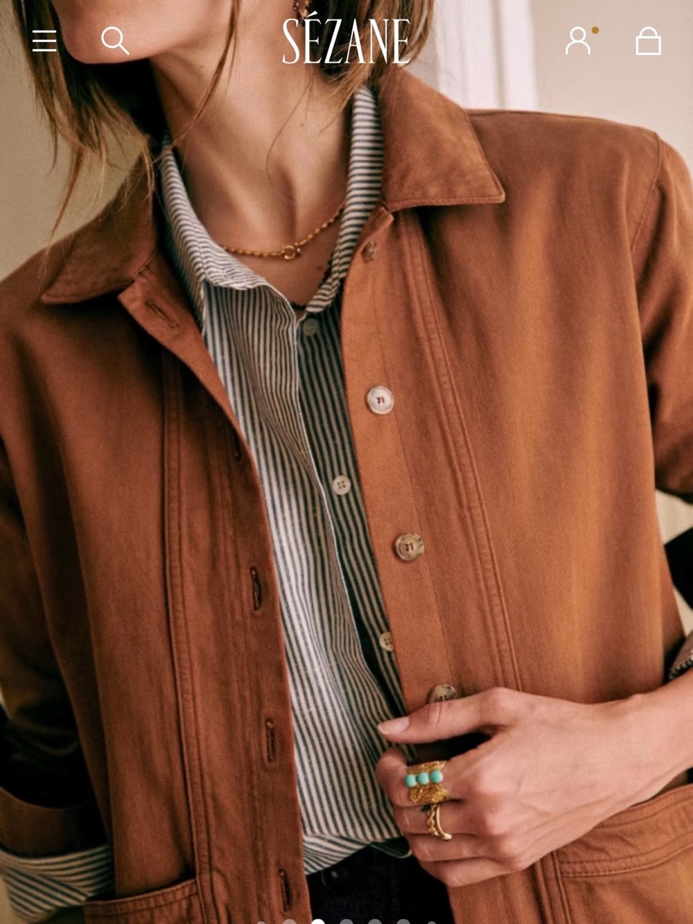 Sezane Will Jacket - Picture 2 of 10